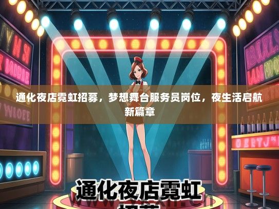 通化夜店霓虹招募，梦想舞台服务员岗位，夜生活启航新篇章